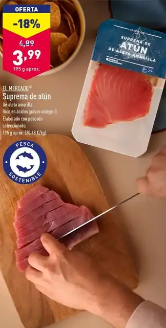 ALDI Suprema de atún oferta