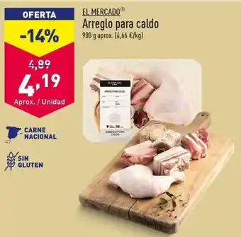 ALDI Arreglo para caldo oferta