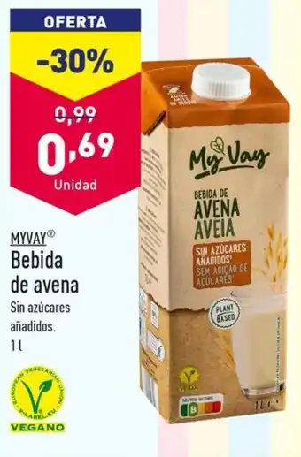 MYVAYⓇ Bebida de avena