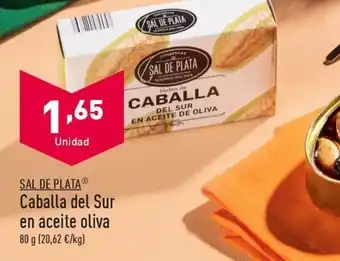 ALDI SAL DE PLATAⓇ Caballa del Sur en aceite oliva oferta