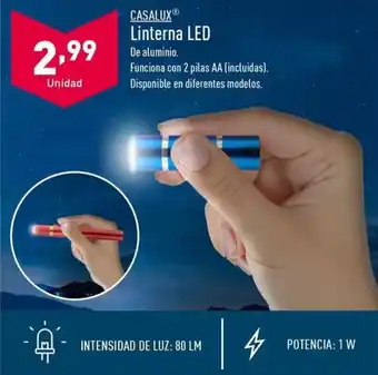 ALDI CASALUXⓇ Linterna LED oferta