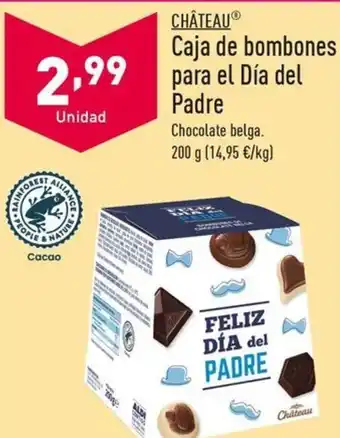 ALDI CHÂTEAUⓇ Caja de bombones para el Día del Padre oferta