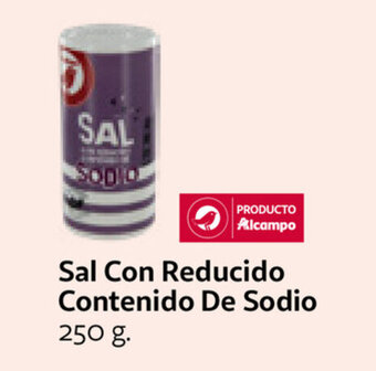 Alcampo Sal Con Reducido COntenido De Sodio 250g oferta