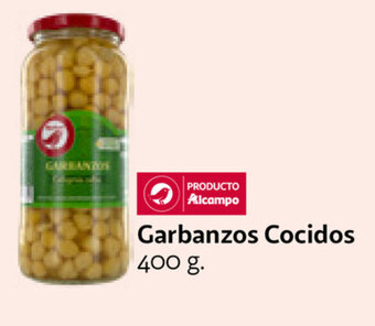 Alcampo Garbanzos Cocidos 400g oferta