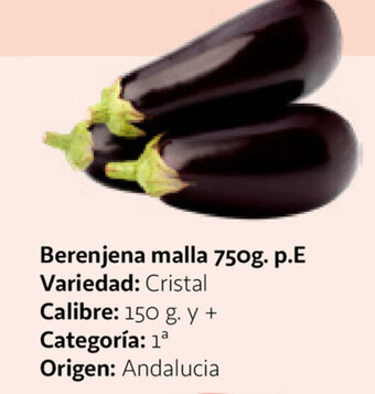 Alcampo Berenjena malla 750g oferta