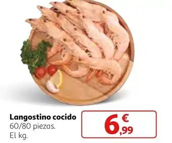 Alcampo Langostino cocido oferta