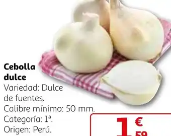 Alcampo Cebolla dulce oferta