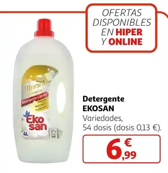 Alcampo Detergente EKOSAN oferta