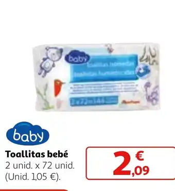Alcampo Toallitas bebé oferta
