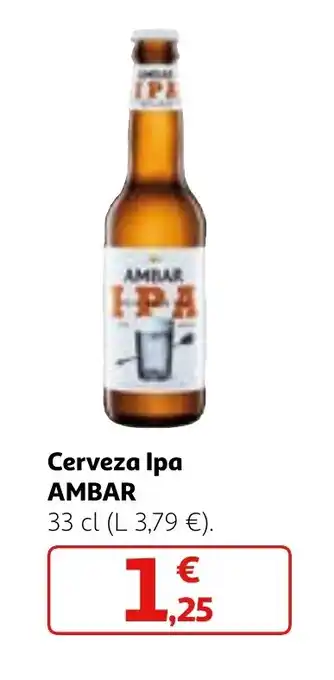 Alcampo Cerveza Ipa AMBAR oferta