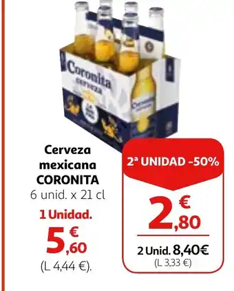 Alcampo Cerveza mexicana CORONITA oferta