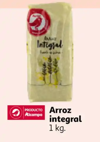Alcampo Arroz integral 1kg oferta