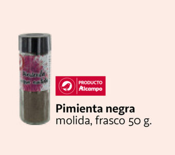 Alcampo Pimienta negra 50g oferta