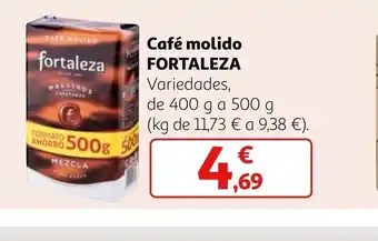 Alcampo Café molido FORTALEZA oferta