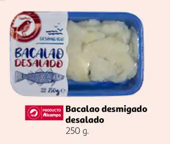 Alcampo Bacalao desmigado 250g oferta