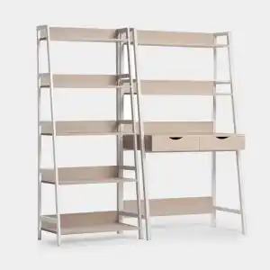 Brico Depôt Escritorio mesa y estantería linn pack escritorio oferta