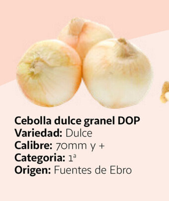 Alcampo Cebolla dulce granel DOP oferta