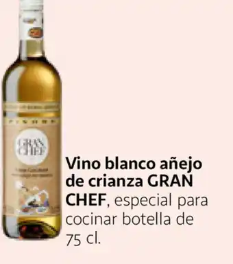 Alcampo Vino blanco anejo de crianza Gran Chef 75cl oferta