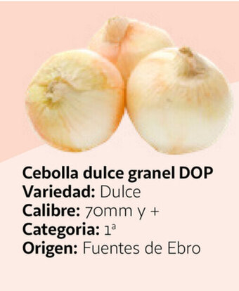Alcampo Cebolla dulce granel DOP oferta