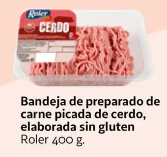 Alcampo Roler Bandeja de preparado de carne picada de cerdo elaborada sin gluten400g oferta