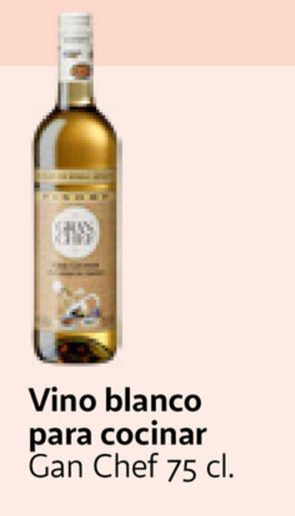 Alcampo Vino blanco para cocinar 75cl oferta