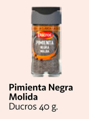 Alcampo Pimienta Negra Molida 40g oferta