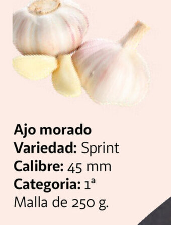 Alcampo Ajo morado oferta