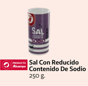Alcampo Sal Con Reducido COntenido De Sodio 250g oferta