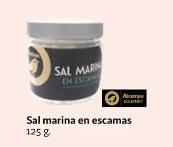Alcampo Sal marina en escamas 125g oferta