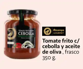 Alcampo Tomate frito c/ cebolla y aceite de oliva 350g oferta