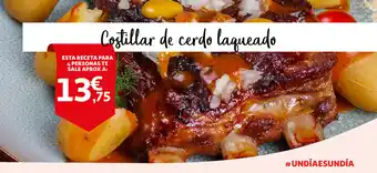 Alcampo Costillar de cerdo laqueado oferta