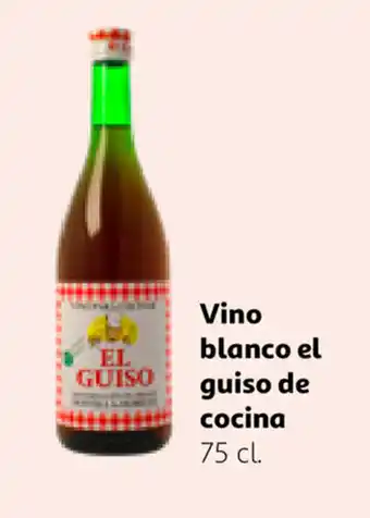 Alcampo El Guiso Vino blanco de cocina 75cl oferta