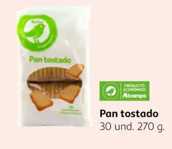 Alcampo Pan tostado 30und 270g oferta
