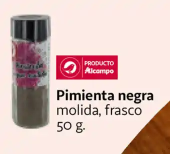 Alcampo Pimienta negra 50g oferta