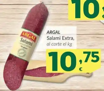 HiperDino ARGAL Salami Extra, al corte el kg oferta