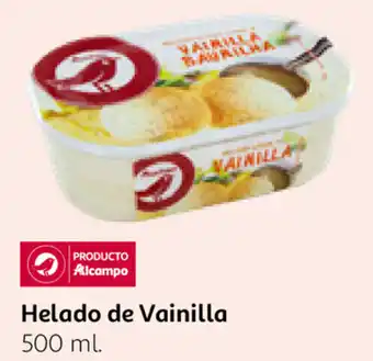 Alcampo Helado de Vainilla 500ml oferta