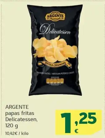 HiperDino ARGENTE papas fritas Delicatessen, oferta