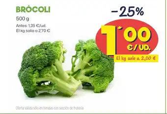 AhorraMas BRÓCOLI oferta