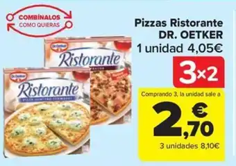 Carrefour Market Pizzas Ristorante DR. OETKER oferta