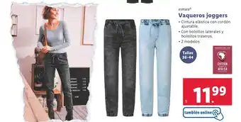Lidl esmaraⓇ Vaqueros joggers oferta