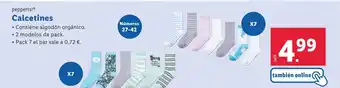 Lidl pepperts!Ⓡ Calcetines oferta