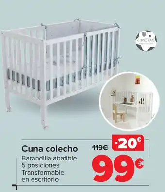 Carrefour Cuna colecho oferta