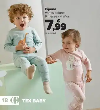 Carrefour Pijama oferta