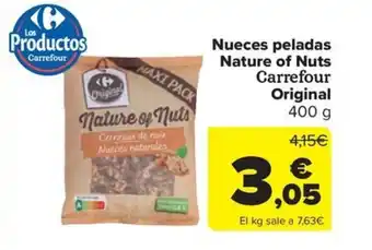 Carrefour Market Nueces peladas Nature of Nuts oferta