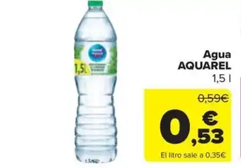 Carrefour Market Agua AQUAREL oferta