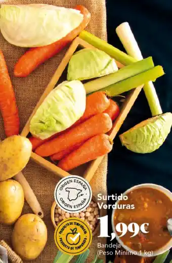 Gadis Surtido Verduras oferta