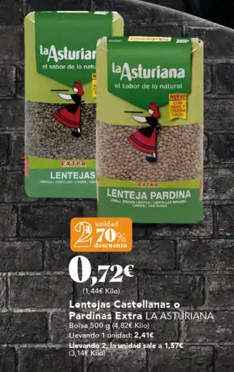 Gadis Lentejas Castellanas o Pardinas Extra LA ASTURIANA oferta
