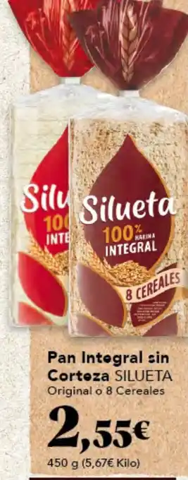 Gadis Pan Integral sin Corteza SILUETA oferta