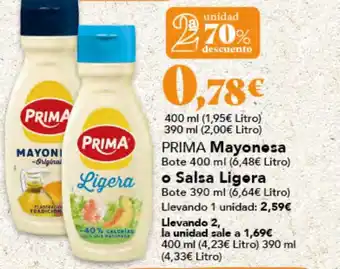 Gadis PRIMA Mayonesa oferta