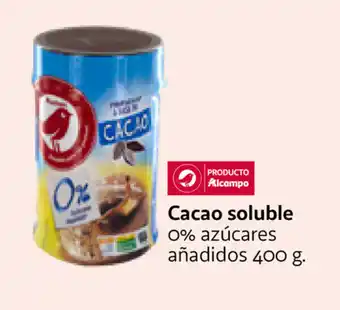 Alcampo Cacao soluble 400g oferta